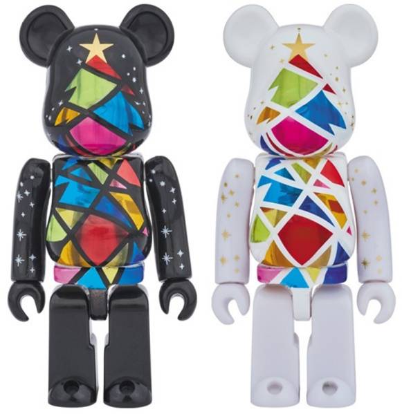 フィギュア BE@RBRICK 400% サリー＆マイクサンタver +ブークリスマスver