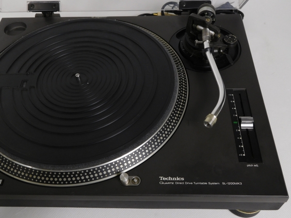 中古 Technics SL-1200MK3 ターンテーブル レコード DJ K2200518
