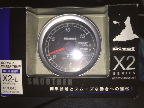  pivot ブースト&水温メーター(追加メーター)｜売買されたオークション情報、yahooの商品情報をアーカイブ公開 - オークファン 追加メーター