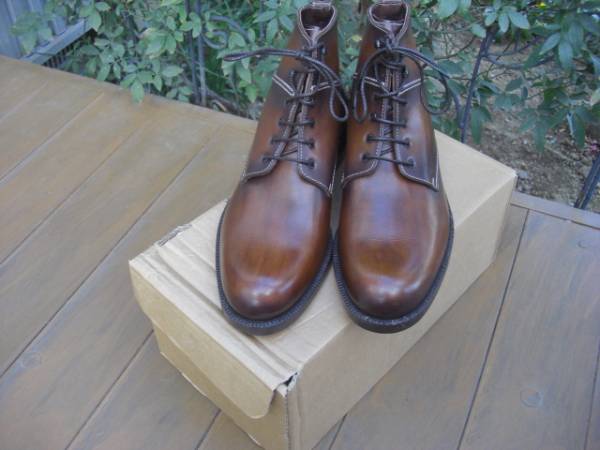 未使用品：Berluti ショート・ブーツ　Siz UK7 Brown