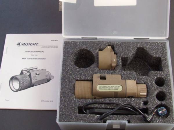 Insight Inforce Flashlight Tan 実物 INSIGHT TECHNOLOGY M3X TAN Mk18mod1 M4 米軍放出品(パーツ)|売買されたオークション情報 ...