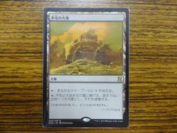 MTG EMA 日本語版 不毛の大地 送料無料 即決あり 【公式通販】