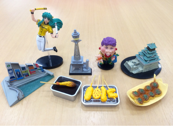 海洋堂 大阪フィギュアみやげ☆全7種セット☆