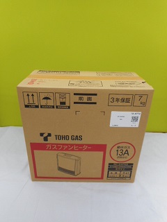 ガスファンヒーター GAS 東邦ガス TOHO 東邦ガス(株)製 TOHOGAS 都市