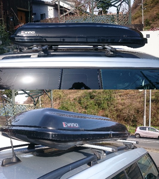 イノー・ルーフボックス３３　ルールキャリア　中古　ミニ