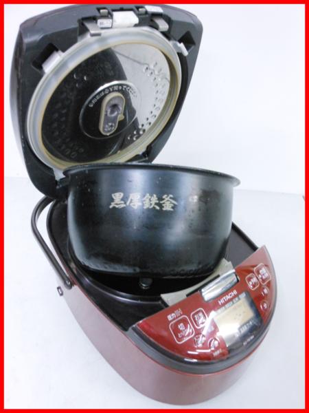 日立 HITACHI 圧力IH炊飯ジャー 黒厚鉄釜 1升炊き 14年製