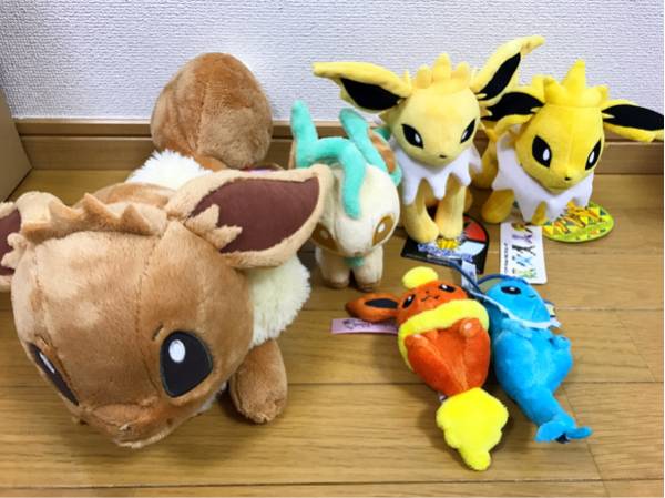 ポケモン ポケドール イーブン フレンズ ブイズ ぬいぐるみ 6体