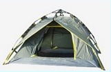 新品 油圧式オートテント 3～4人 ワンタッチ テント　カーキ