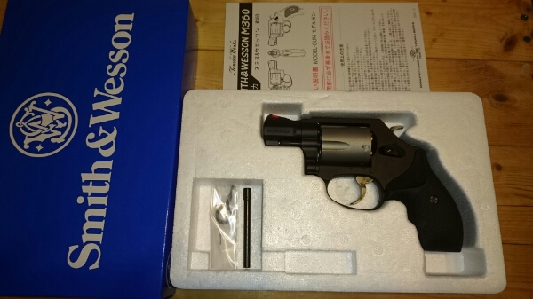 美品 タナカ S&W M360PD 357 1-7/8 Cerakote モデルガン完成品