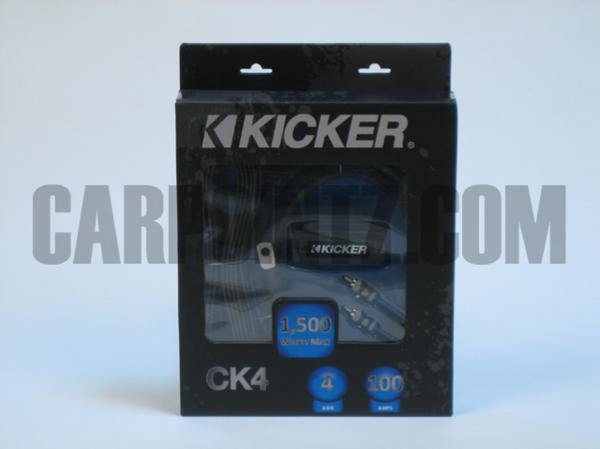 キッカー KICKER CK4 アンプケーブルキット KICKER キッカー 4ゲージ パワーアンプ 配線キット CK4