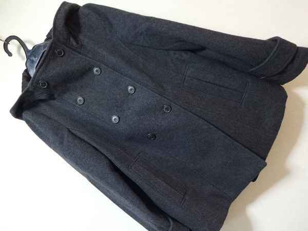 美品ZARAザラ☆グレーフード付きコート＊