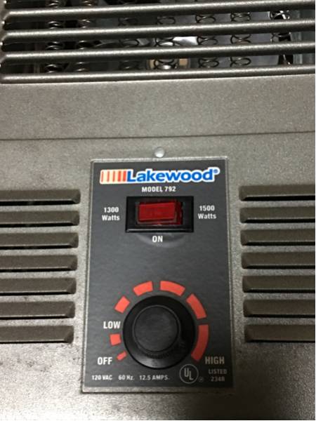 LAKEWOOD 中古 電気ヒーター_3