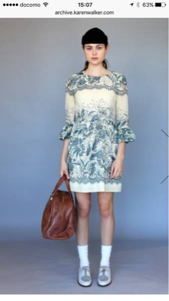 karen walker カレン ウォーカーのワンピース完売