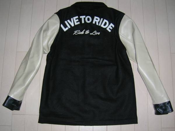 新品特価！ACE CAFE LONDON刺繍袖革MスカルワークスRUDOクローズ