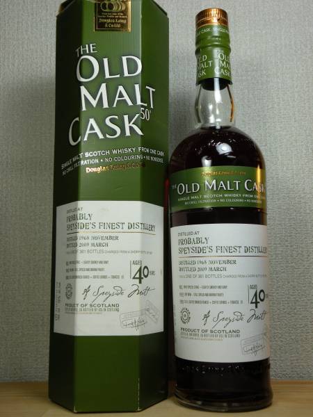 【超レアー】グレンファークラス 40年 SHERRY OMC