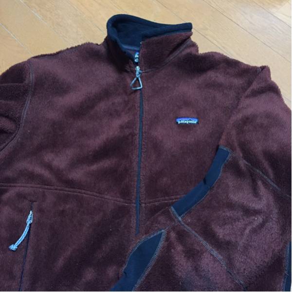90s patagonia regulator R2 フリースジャケット M バーガンディ