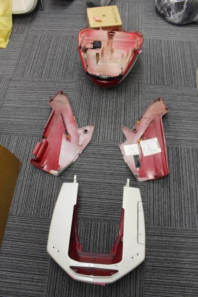ZX10 タンク・サイドカバー・テールカウル　中古品