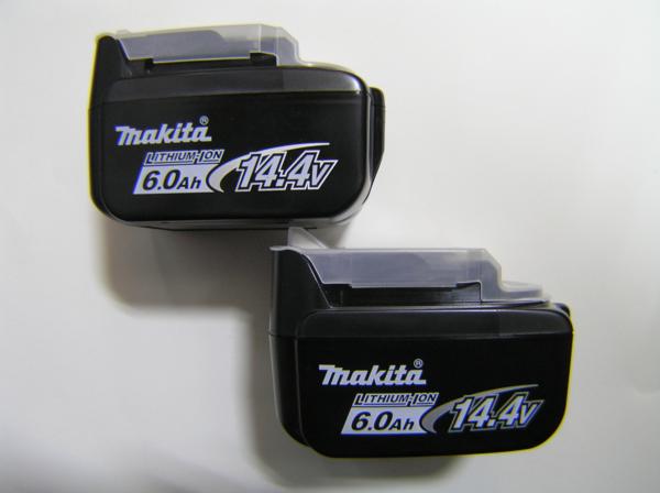 ばらし品　マキタ 14.4V 6.0Ah バッテリー BL1460B　2個セット