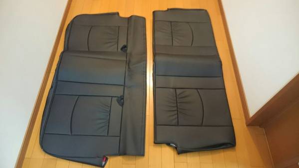 ハイエース 200系 全年式対応 レザーシートカバー DX 標準ボディ 1台分 ハイエース 200系 ＤＸ用　２列目シート　レザーシートカバー