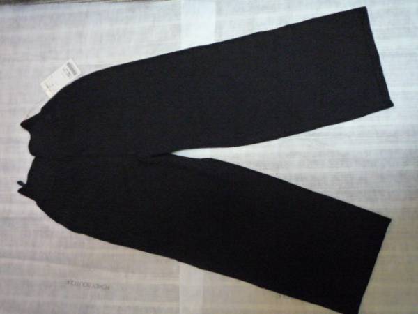 フォクシー　ニット　ワイド　パンツ　カシミヤ　40　ガウチョ黒