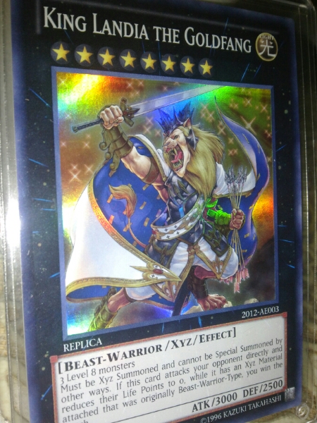 Landia the Goldfang 金牙の王 遊戯王 スーパーレア ランディア⁄King 