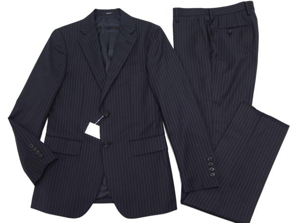 469●コムサイズム●SJ12　YUNSA製・イタリアンスーツ　訳あり