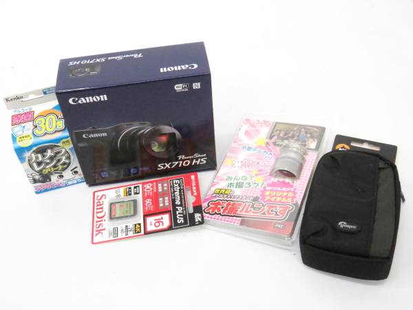 ヨドバシ 福袋 コンパクトデジカメの夢 キャノン SX710HS 他