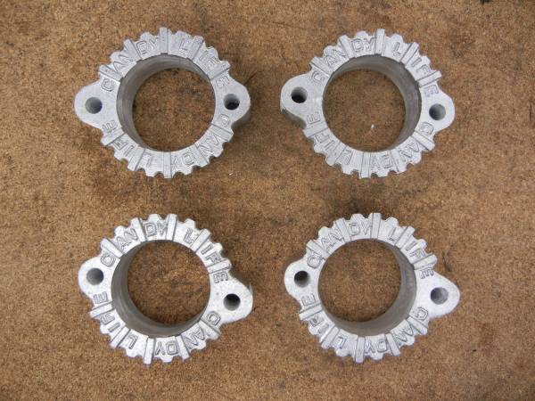 ホンダCBX400F用CANDYLIFE製マフラーフランジ検2343CBRGSXGT旧車