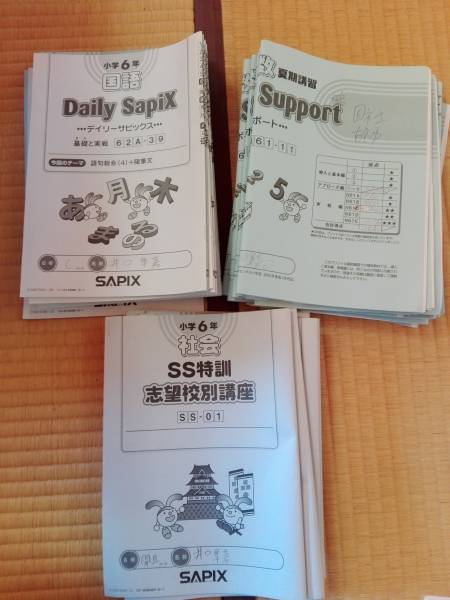 SAPIX 6年生国語セット SAPIX 小学6年 国語 教材セット【公式ストア】