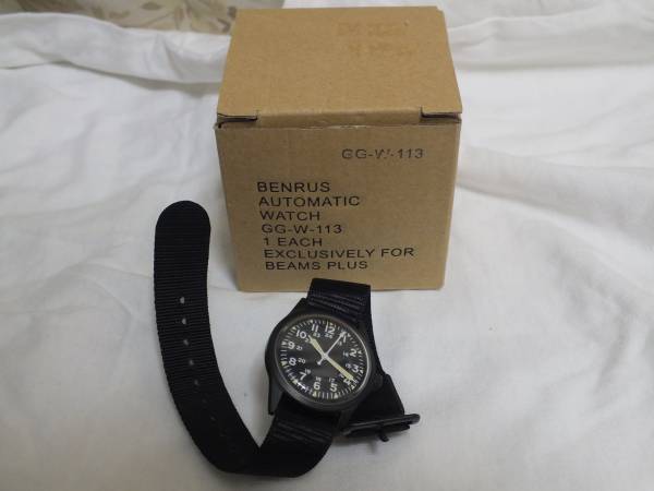BENRUS×BEAMS ベンラス ビームス 自動巻き GG-W-113 | LA-HALLE-ETAIN.COM