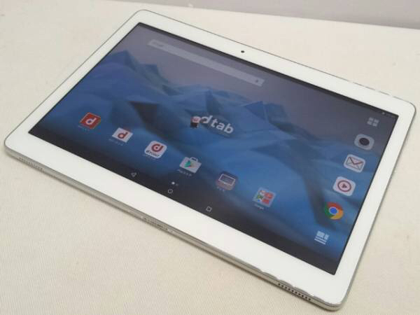 新品☆Huawei docomo dtab d-01H Silver 充電器付 ドコモ タブ(本体