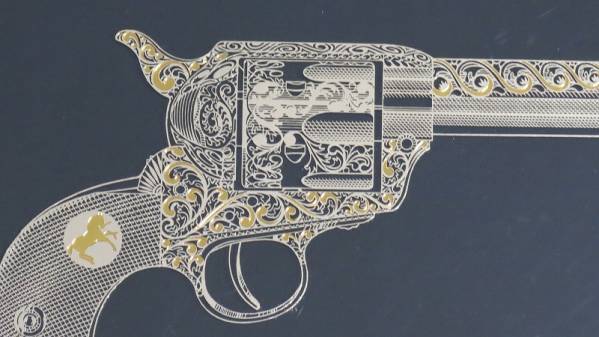マルシン SAA フランクリンミント 45COLT 金属モデルガン ルーズベルト