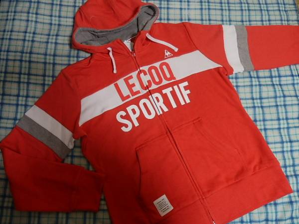 ◆新品 ルコック (Le coq) L フーデッドスウェットジャケット O