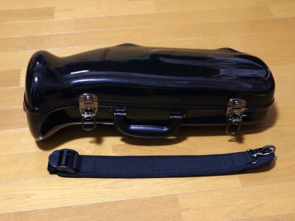 美品 マルカート トランペット ケース ブラック シャイニー C.C.