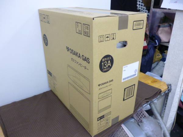 P666 大阪ガス ガスファンヒーター 都市ガス13A N140-6003