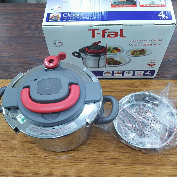 ティファール t－fal クリプソ アーチ パプリカレッド 6lの通販 ☆即決