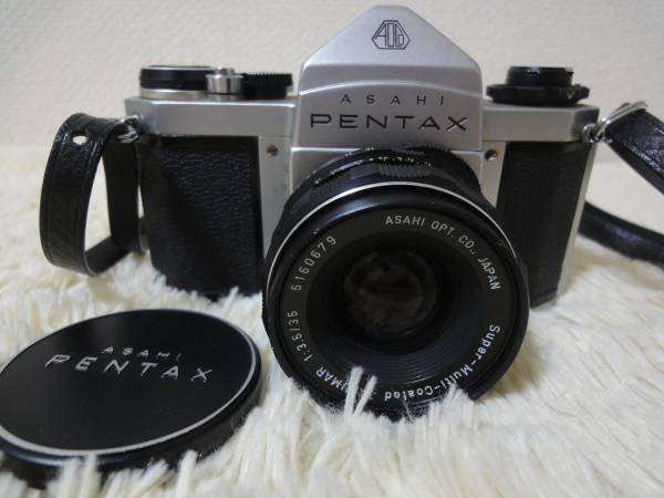 ★1円～PENTAX SV+Super-Multi-Coated TAKUMAR 1:3.5/35 SMC_1