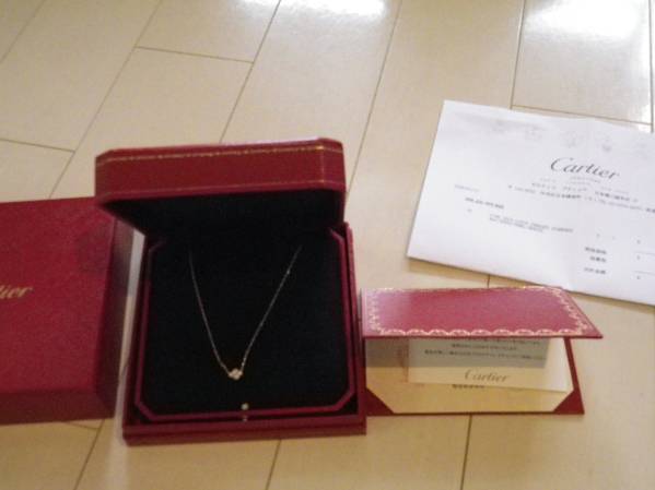 カルティエ☆新品未使用☆ピンクゴールド☆ダイヤネックレス