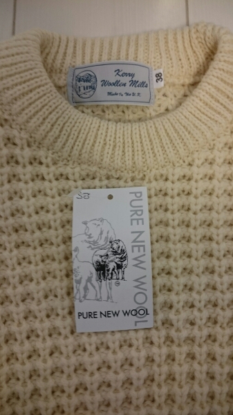 送料無料☆ケリーウーレンミルズニット☆サイズ38