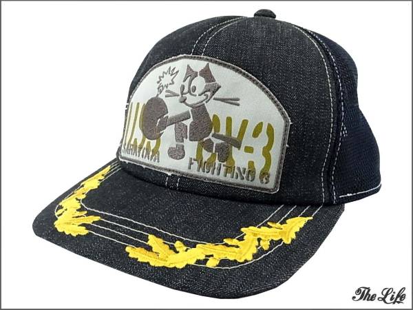 1円~】TOYS McCOYマッコイFELIX THE CAT メッシュキャップF/紺 【公式