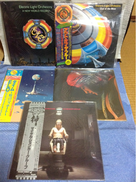 エレクトリックライトオーケストラ他5枚 レコード アルバム ⁄ LIGHT