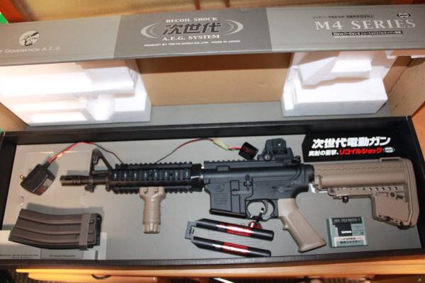 東京マルイ 次世代電動ガン M4 CQB-Rタンカラー