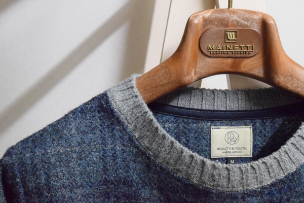 ユナイテッドアローズ×ハリスツイード コラボ ニット美品