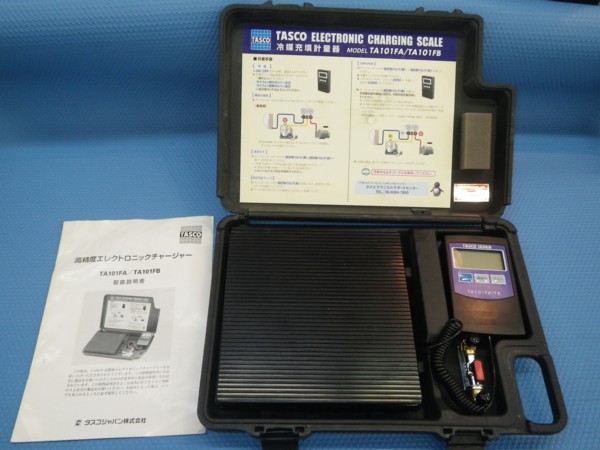TASCO 冷媒充填計量器 TA101FA 電源確認済み