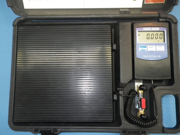 TASCO 冷媒充填計量器 TA101FA 電源確認済み