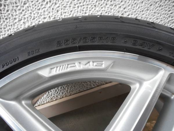 希少」18インチAMG純正品（スタイリング4） タイヤ・ホイールセット