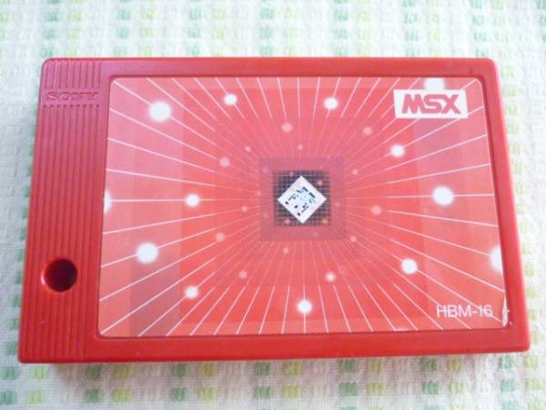 SONY MSX EXPANSION MEMORY CARTRIDGE 16KBYTE エクスパンジョン