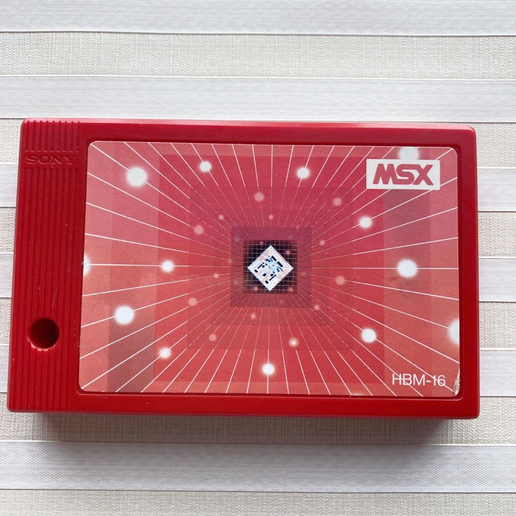 SONY MSX EXPANSION MEMORY CARTRIDGE 16KBYTE エクスパンジョン