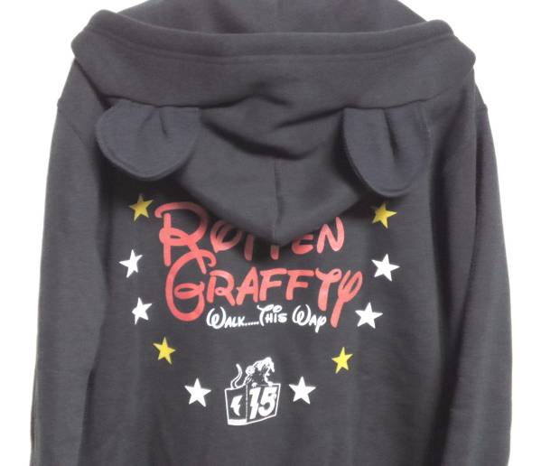 ロットングラフティー 限定 耳付きパーカー Mサイズ ROTTENGRAFFTY(T