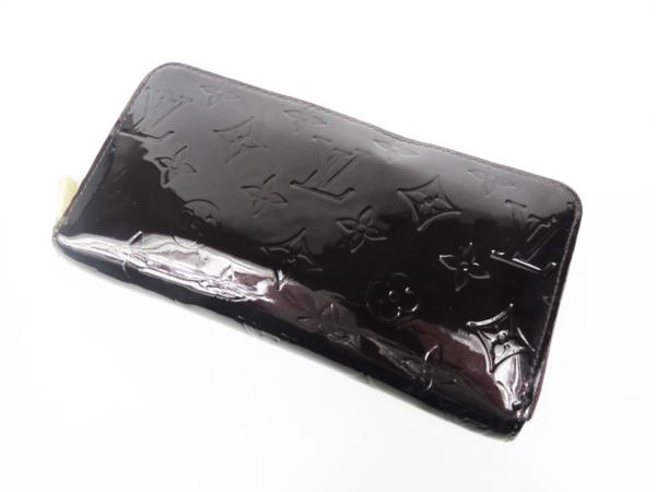 ヴェルニ ジッピーウォレット M93522 VUITTON アマラント ルイヴィトン
